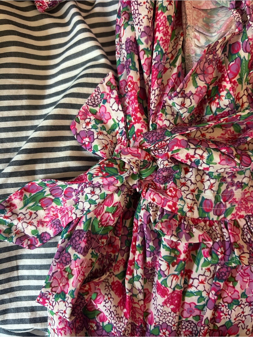 For Love & Lemons Floral Mini Dress Size XS - Picture 3 of 4